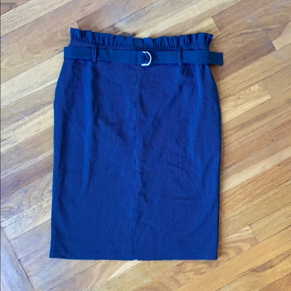 Chiara Venture Pin Stripped Skirt